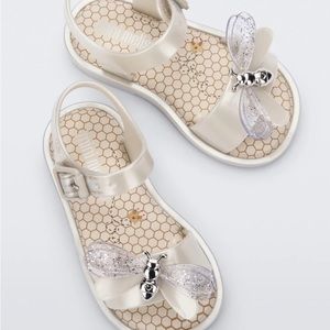 Mini Melissa Mar Bugs Sandal Collection-Size 4